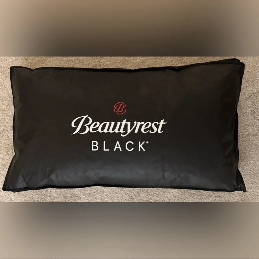 🎉LAST CHANCE🎉BEAUTYREST BLACK Luxurious‎ 20x36 Down And Feather Blend Pillow